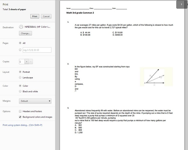 NEW FEATURES & UPGRADES: Printing Improvements for Admins, PLCs, Assessments, and Student Feedback Reports