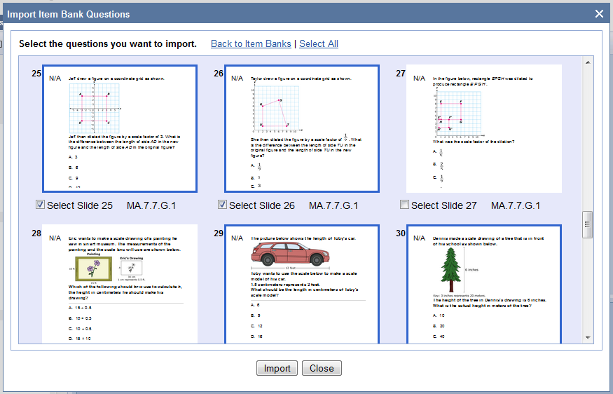 NEW FEATURES & UPGRADES: Pearson Content, Item Bank Upgrades, Percent Passing, Standards Search Box, and More