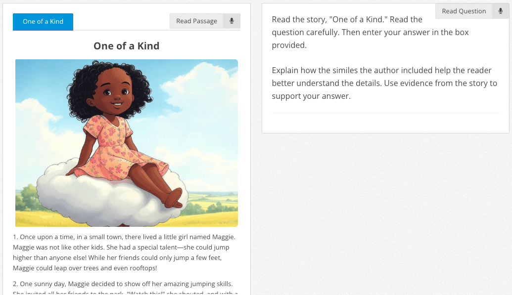 Grade 2 - SCR 2.10D - Tall Tale (Similes) - Lexile 450L tiny