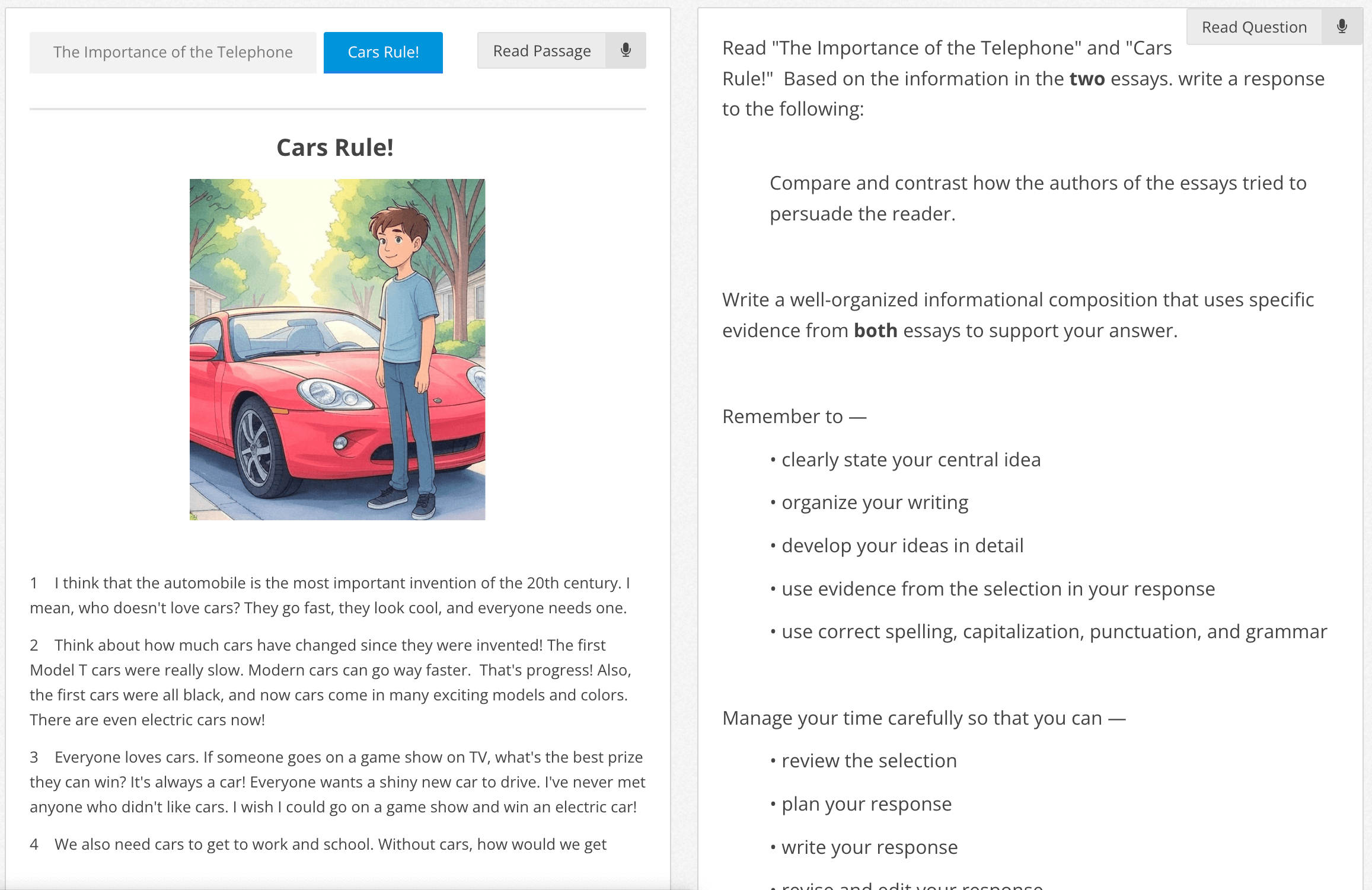 Grade 4 - ECR 4.7B (Informational) - Paired Persuasive (Compare_Contrast) - Lexile 750L tiny