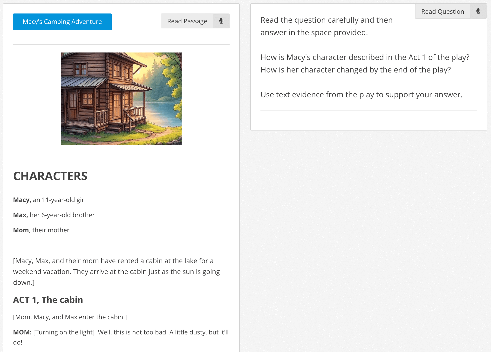 Grade 4 - SCR 4.9C - Drama (Adventure) - Lexile 810L tiny